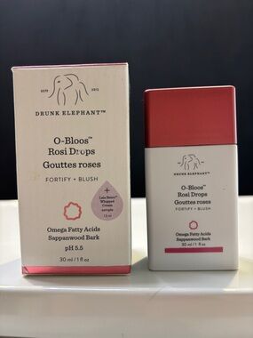 Drunk Elephant O-Bloos Rosi Drops Blush Serum